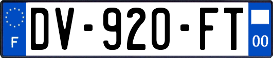 DV-920-FT