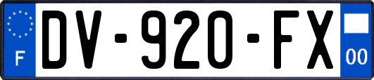 DV-920-FX