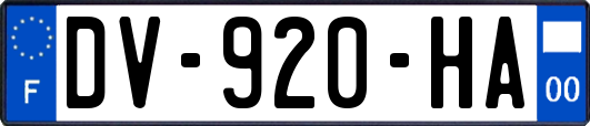 DV-920-HA