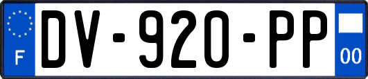 DV-920-PP