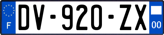 DV-920-ZX