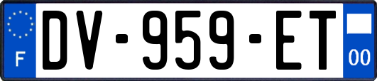 DV-959-ET