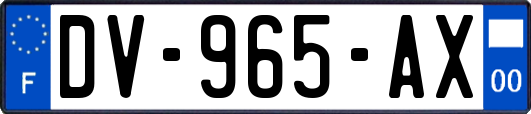 DV-965-AX