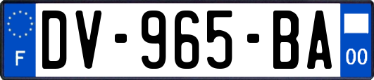 DV-965-BA