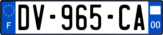 DV-965-CA