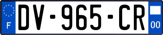 DV-965-CR