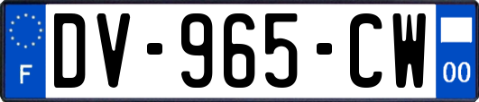 DV-965-CW