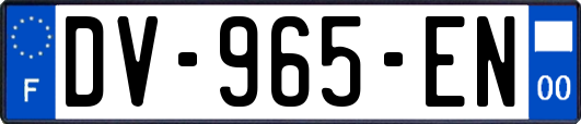 DV-965-EN