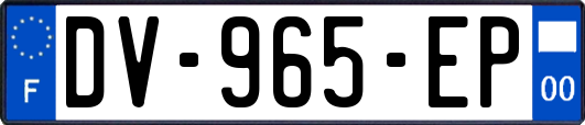 DV-965-EP