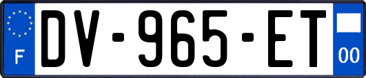 DV-965-ET