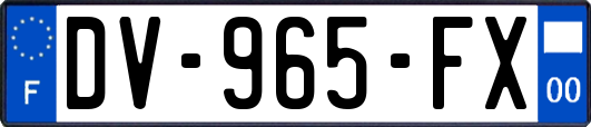 DV-965-FX