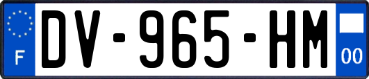 DV-965-HM