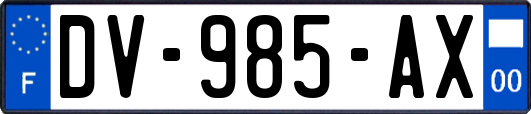 DV-985-AX