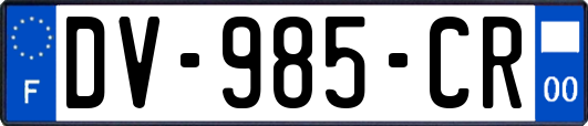 DV-985-CR