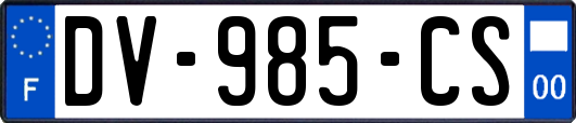 DV-985-CS