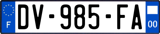 DV-985-FA