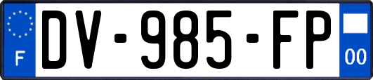 DV-985-FP