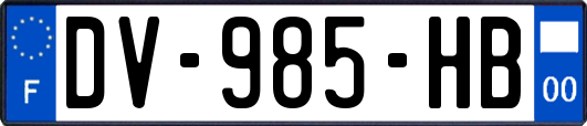 DV-985-HB