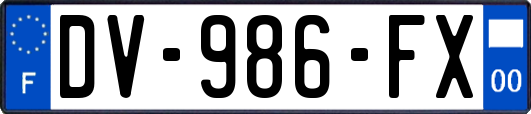 DV-986-FX