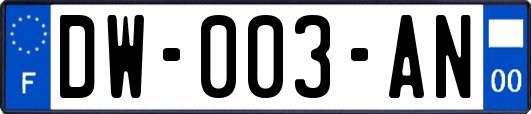 DW-003-AN