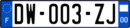 DW-003-ZJ