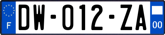 DW-012-ZA