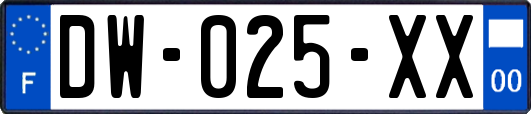 DW-025-XX