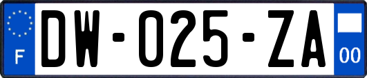 DW-025-ZA