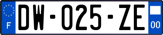 DW-025-ZE