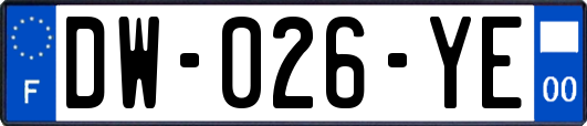 DW-026-YE