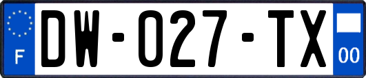 DW-027-TX