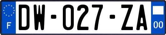 DW-027-ZA