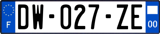 DW-027-ZE