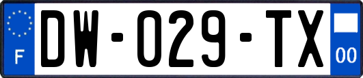 DW-029-TX