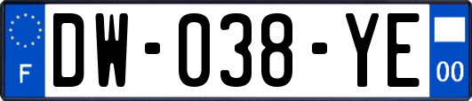 DW-038-YE