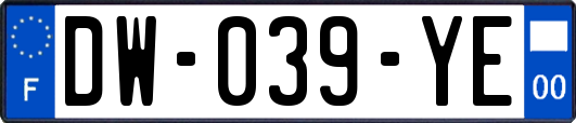 DW-039-YE