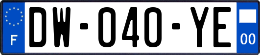 DW-040-YE