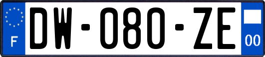 DW-080-ZE