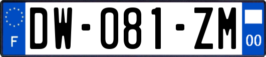 DW-081-ZM