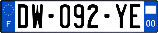 DW-092-YE