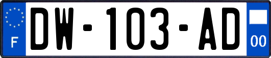 DW-103-AD