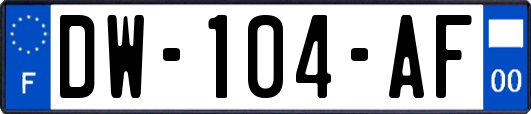 DW-104-AF