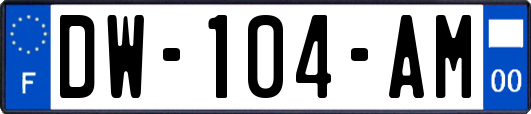 DW-104-AM