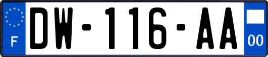 DW-116-AA