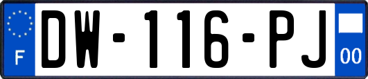 DW-116-PJ