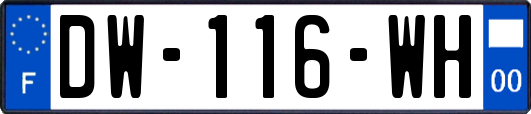 DW-116-WH