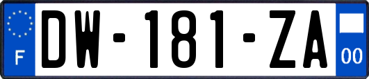 DW-181-ZA