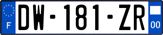 DW-181-ZR