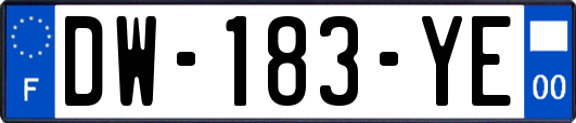 DW-183-YE