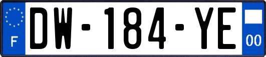 DW-184-YE
